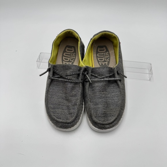 Hey Dude Wendy Sparkle Night  Casual Loafers Youth Size 3 - Picture 1 of 9